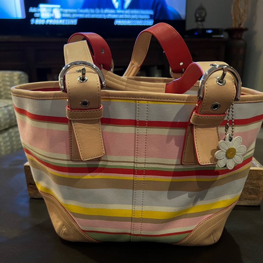 Coach Colorful Tote